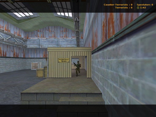 Half-Life: Counter-Strike - Теория прострела: de_nuke  